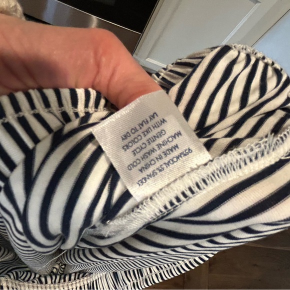 LAKE 95% Modal 5% Spandex Striped Lounge Pants Women’s Size m - Picture 5 of 5